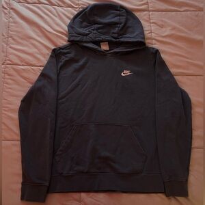 Nike Women’s Sportswear Club Fleece Pullover Hoodie Blue/White